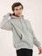 Gri Melanj Erkek Regular Fit Kapüşonlu Sweatshirt 4