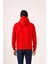 Kırmızı Erkek Regular Fit Kapüşonlu Sweatshirt 4