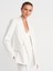 60767 Blazer Ceket-Beyaz 1