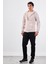 Bej Fermuar Kapamalı Kapüşonlu Erkek Regular Fit Sweatshirt 3