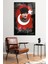 Ay Yıldız Atatürk Cam Tablo, Modern Ev ve Ofis Dekoru, Hediyelik Duvar Dekorasyonu, Kırılmaz Cam 2