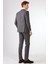 Koyu Gri Erkek Regular Fit Düz Mono Yaka Takım Elbise - 106912 5