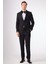 Siyah Erkek Slim Fit Mono Yaka Smokin Takım 1