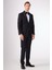Siyah Erkek Slim Fit Mono Yaka Smokin Takım 3