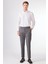 Gri Balıksırtı Erkek Takım Elbise - Slim Fit 5