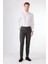 Gri Balıksırtı Slim Fit Erkek Takım Elbise 5
