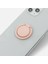 Cep Telefonu Parmak Yüzük Tutucu Renkli Arka Çıkartma Iphone 13 14 15 Pro/max Samsung Xiaomi Masaüstü Deste: Pembe (Yurt Dışından) 1