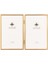 Frames Çift Resim Çerçevesi, 10 x 15 Cm, Altın Rengi, 4 x 6 Çift 1