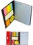Katlanıp Taşınabilir Yapışkanlı Not Kağıtları Notluk Post-It Seti 1