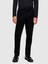 %100 Koton Slim Fit Fitilli Kadife Pantolon Erkek Siyah T-Shirt - 323A4SFRSF03D 2