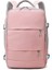 Seyahat Sırt Çantası Kadınlar Büyük Kapasiteli Su Geçirmez Bagaj Kayışı ile Gündelik Günlük Çanta USB Portu Backpackscolor: Pink (Yurt Dışından) 1