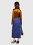 Sisley %100 Ipek Regular Fit Gömlek Kadın Kahverengi Gömlek - 323A5Q6WLQ05E 5