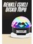 LED Işık Disko Topu Bluetooth Hoparlörlü USB Müzik Çalar Kumandalı 2
