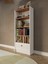 Bohem 5 Raflı Kapaklı Kitaplık Mdf Dekoratif Kapak Dekoratif Kitaplık 3