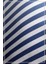 5'li Set 70X50 cm Yastık & Kıyafet Organizer Hurç Lacivert Çizgili 2