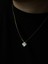 925 Ayar Gümüş 10 mm Yonca Cleef Model Kolye 2