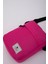 Fuşya U12 Imperteks Kumaş, Fermuarlı 2 Bölmeli ,ayarlanabilir Askılı, Kol ve Omuz Çantası 4