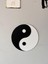 Yin Yang Duvar Dekorasyon Ürünü 6mm Yüksek Kalite Mdf 30X30 cm 3