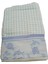 2 Adet Letya Büyük Boy Banyo Havlusu 100X150 cm ( Mavi - Pembe ) 3