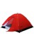 3 Kişi Tek Kat Kırmızı Çadır 220X200+70X130CM 2