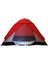 3 Kişi Tek Kat Kırmızı Çadır 220X200+70X130CM 3