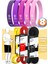 8li Giga Set 5+15+25 kg + 5li Pilates Direnç Bandı Barfiks Lastiği Loop Band Pembe Ton 1
