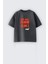 Kız Çocuk Baskılı Pamuklu Bisiklet Yaka T-Shirt 1