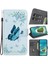 Infinix Not 40 5g Kart Yuvaları Için Flip Case Kelebek Çiçek Boyalı Pu (Yurt Dışından) 1