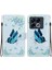 Infinix Not 40 5g Kart Yuvaları Için Flip Case Kelebek Çiçek Boyalı Pu (Yurt Dışından) 5