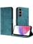 Telefon Kılıfı Için Samsung Galaxy M55 5g Flip Folio Cüzdan El Kayışı Manyetik (Yurt Dışından) 5
