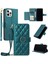 IPhone 12 Için Flip Case Pro Max Cüzdan Uzun Kayış Kart Yuvaları Tutucu Pu (Yurt Dışından) 5