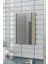Minila 45 cm Banyo Dolabı,Seramik Lavabolu, Aynalı,Lavabo Dahil,Mdf,Latte 5