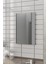 Minila 45 cm Banyo Dolabı,Seramik Lavabolu, Aynalı,Lavabo Dahil,Mdf,Mat Gri 6