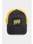 Limited Edition Logolu Siyah-Sarı Trucker Şapka 5