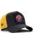 Zürafa Logolu Koyu Antrasit-Sarı Trucker Şapka 1