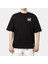 Big Think Logolu Oversize B-Shirt Siyah 2
