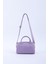 Lila SHK184 Suni Deri ,fermuarlı Tek Bölmeli ,askılı El, Kol ve Omuz Çantası 1