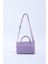 Lila SHK184 Suni Deri ,fermuarlı Tek Bölmeli ,askılı El, Kol ve Omuz Çantası 4