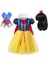Kar Beyazı Prenses Elbise Çocuk Kız Kostüm Cape Meapeen Cadılar Bayramı Karnaval Doğum Günü Partisi Cosplay Çocuk Giyim Renk: Elbise Suit4/çocuk Boyutu: 2y (Boyut 100) (Yurt Dışından) 1