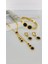 Gece Gold Çelik Takı Seti 332 1