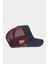 Made In 1987 Logolu Lacivert-Bordo Trucker Şapka 2