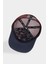 Made In 1987 Logolu Lacivert-Bordo Trucker Şapka 3