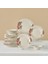 Roselle 24 Parça 6 Kişilik Desenli Yemek Takımı Çok Renkli Stoneware Malzeme 1