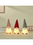 30 cm Parlayan LED Noel Bebek Gnome LED Işık ile Ev Noel Navidad Için Noel Dekor Yeni Yıl-Kırmızı (Yurt Dışından) 3