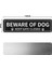 1 Paket Köpek Dikkat Işareti, 12X3 Inç Paslanmaz .040 Alüminyum Metal Işaret, Yansıtıcı, Solmaya Dayanıklı, Uv Korumalı (Yurt Dışından) 3