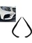 Tampon Spoiler Amg Rüzgar Bıçağı Ön Rüzgar Bıçağı Dekorasyon Araba Mercedes-Benz E-Sınıfı Için W213 2016-2020 E200 260 300 (Yurt Dışından) 2