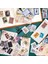 276 Yaprak Scrapbooking Etiket Washi Etiket Vintage Posta Damgası Etiket Planlayıcısı Çıkartmalar Retro Dekorasyon Günlüğü Için (Yurt Dışından) 4