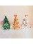 Masaüstü Noel Ağacı Dekorasyon Süsler Çocuk El Yapımı Dıy Stereo Ahşap Noel Ağacı Sahne Düzeni Noel (Yurt Dışından) 2