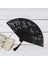 Büyüleyici Zarif Modern Kadın El Yapımı Bambu Ipek 8.27 Inç (21 Cm) Katlanır Cep Çanta El Fanı, Katlanabilir Şeffaf Holding Boyalı Fan, Ipek Torbalar/sarma Ile. (Yurt Dışından) 3