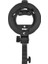 Tip Braket Bowens Montajı Flaş Işığı Speedlite Snoot Softbox V850II 860II AD200PRO Tutucu (Yurt Dışından) 1